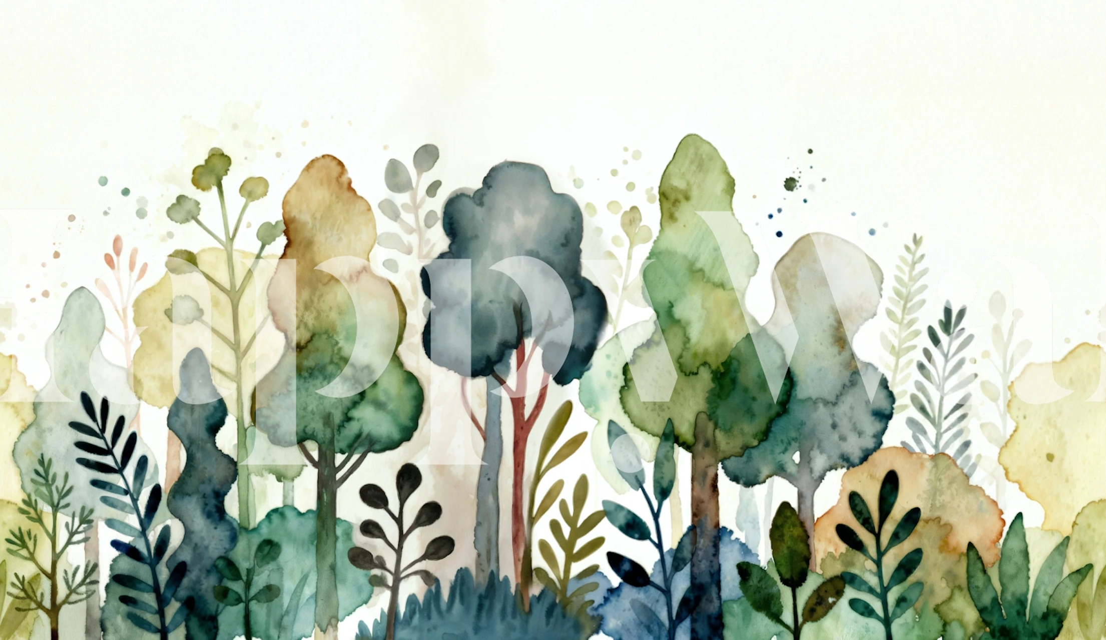 Whimsical Forest Dreamscape tapet i et rom