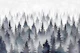 Mystical Pine Forest blue