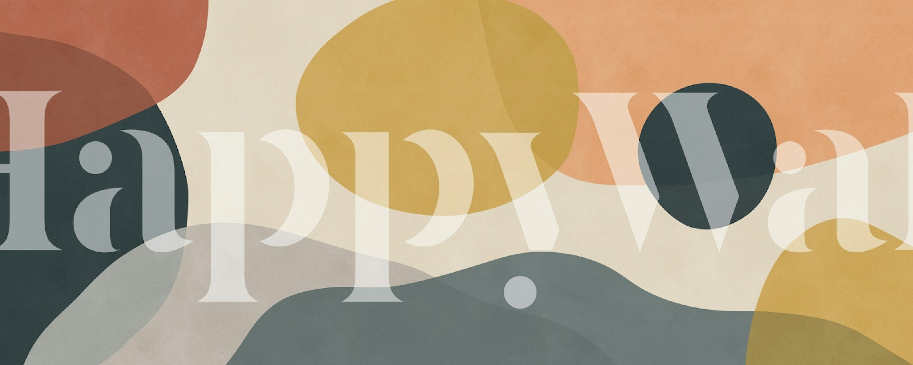 Abstract earthy tones wallpaper huoneessa