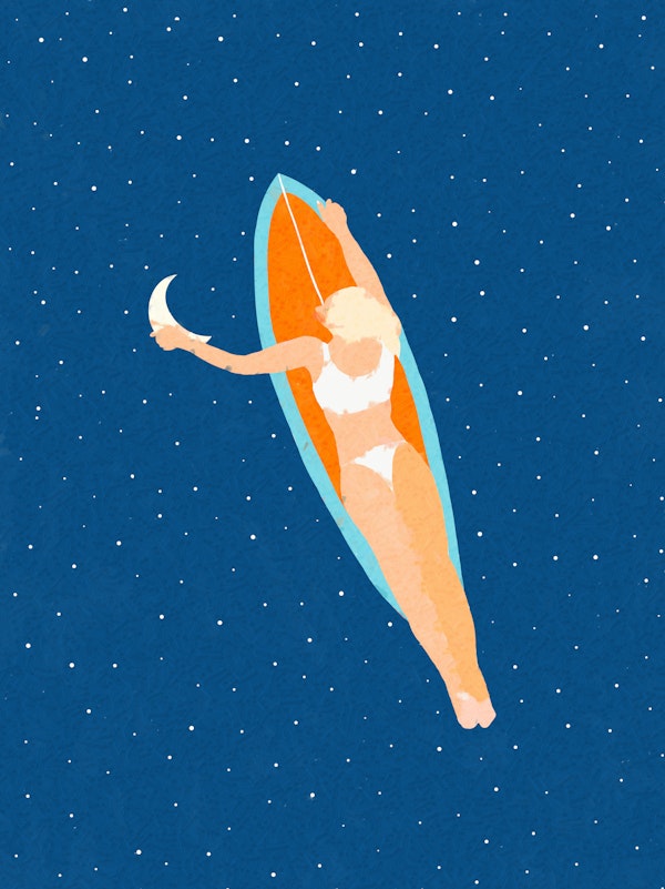 Moon Surfing