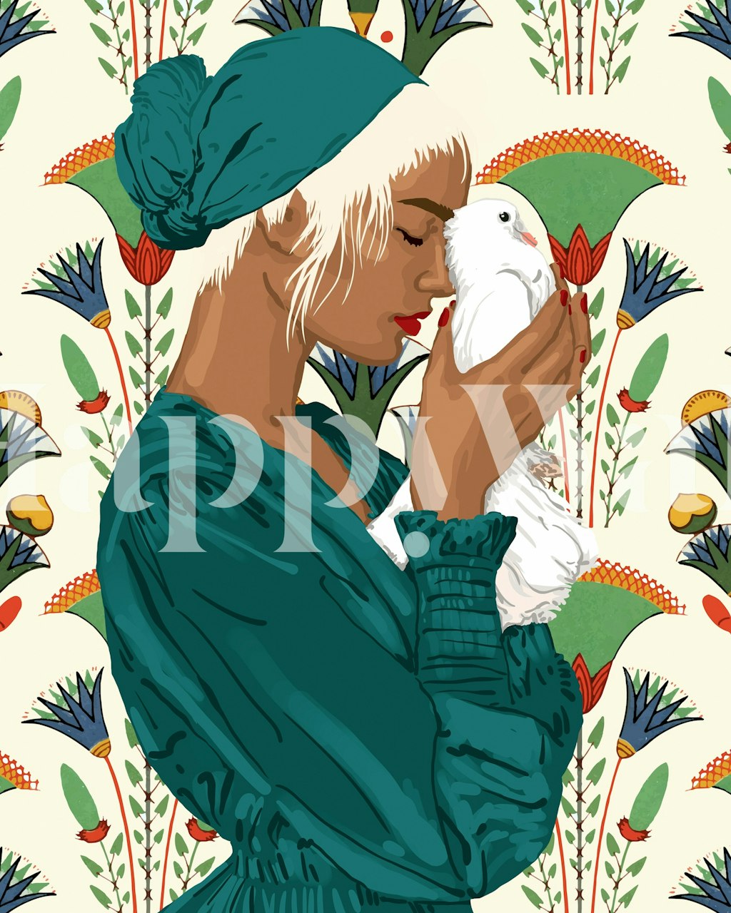 Tapetti naisesta ja kanista