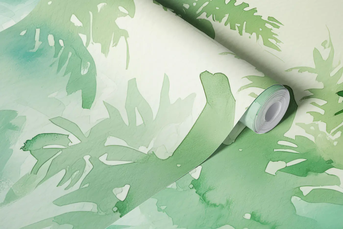 Jungle Mist Serenity wallpaper roll