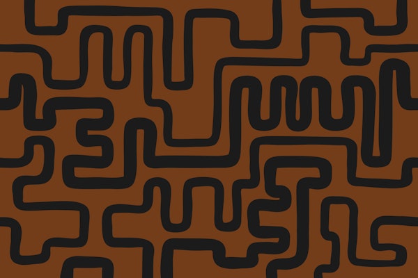 Curved Lines Chocolate