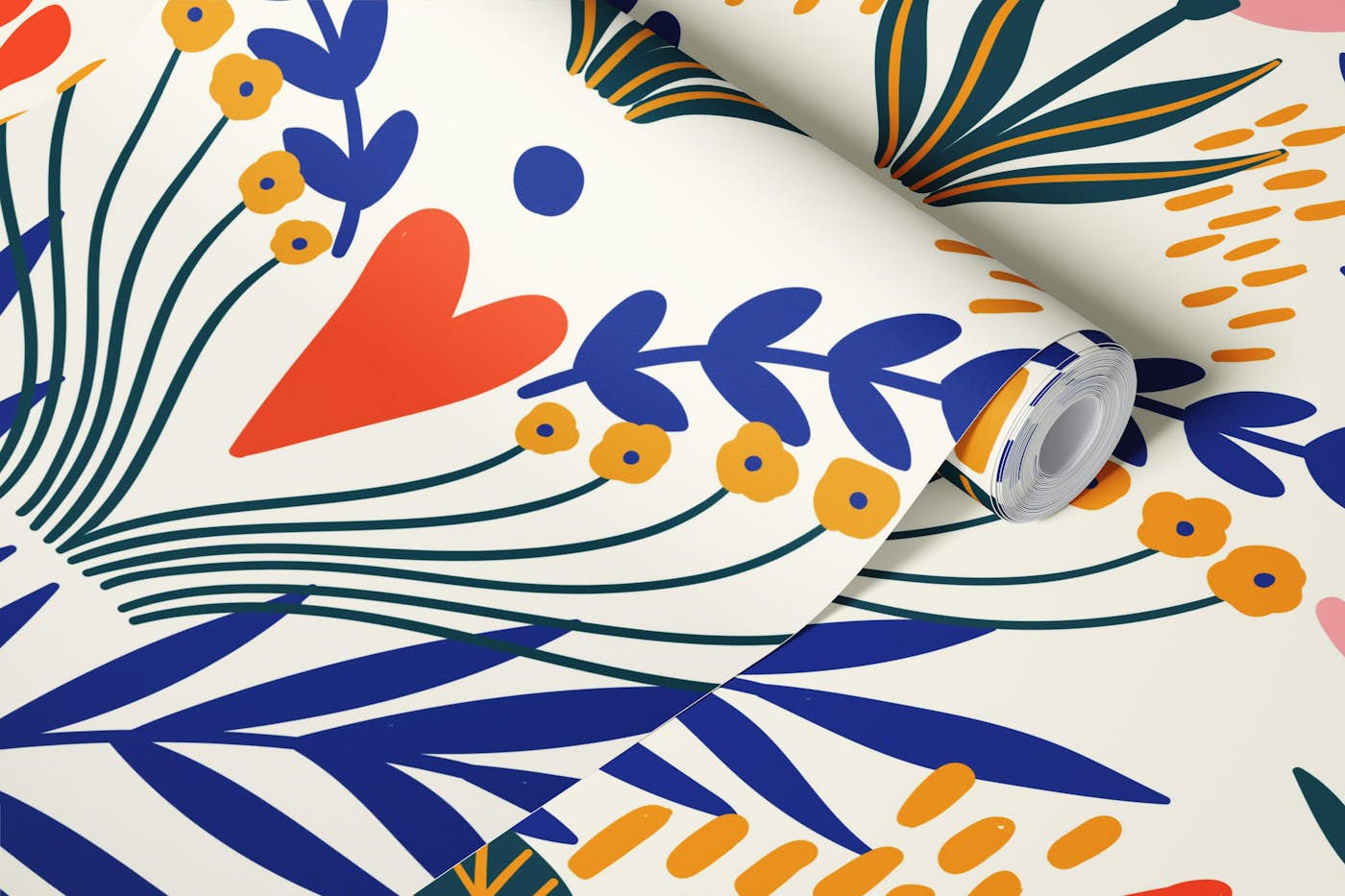 Flourish wallpaper roll