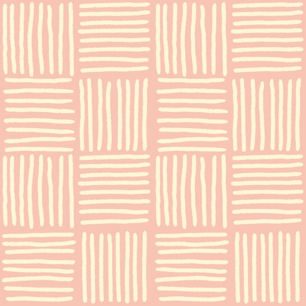 Soft Coral Lines Grid