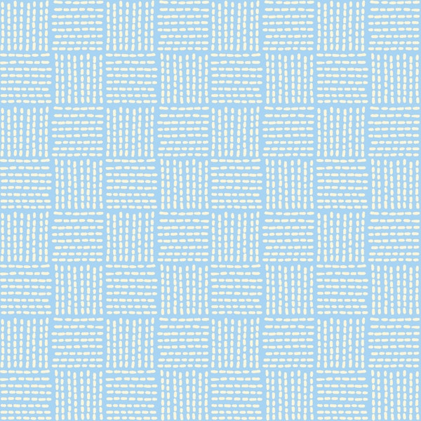 Serene Blue Check