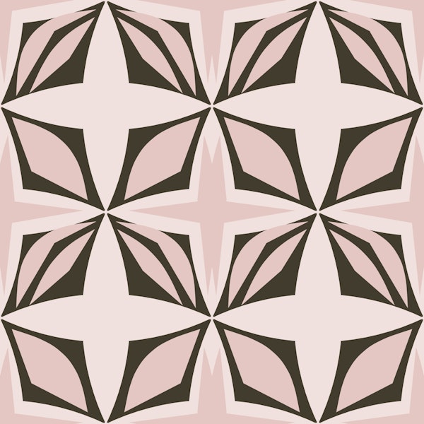Pastel Starburst Design