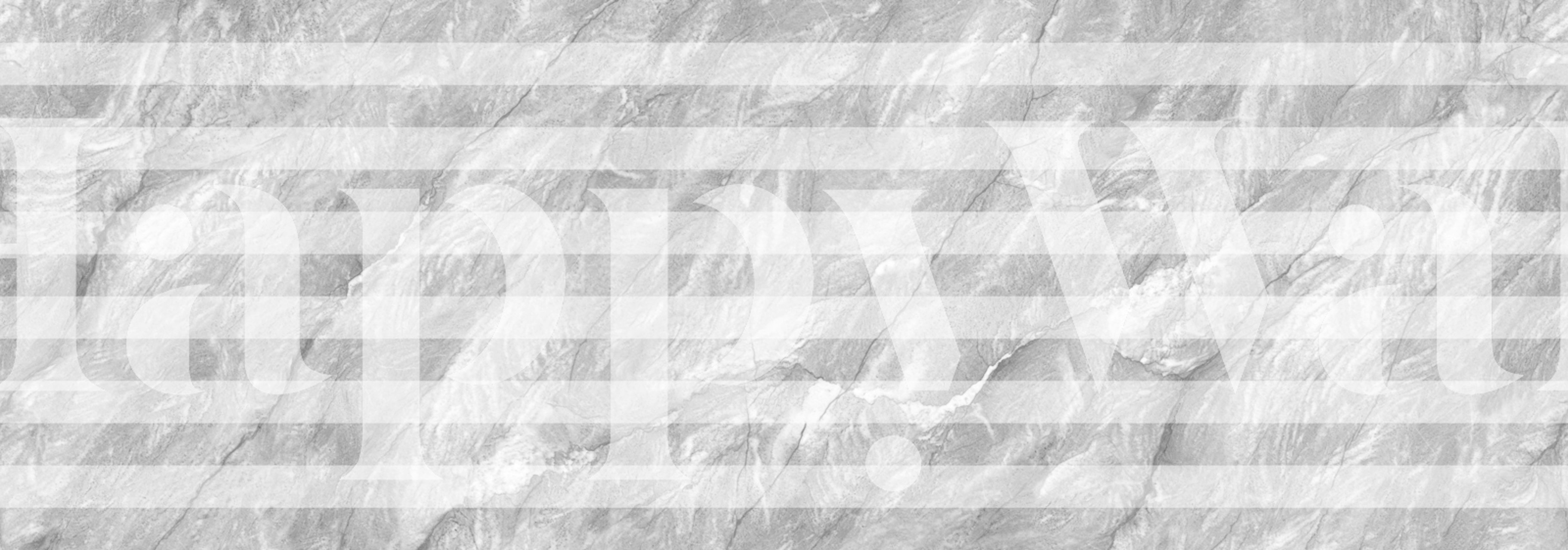 Modern Marble Stripes wallpaper in a room