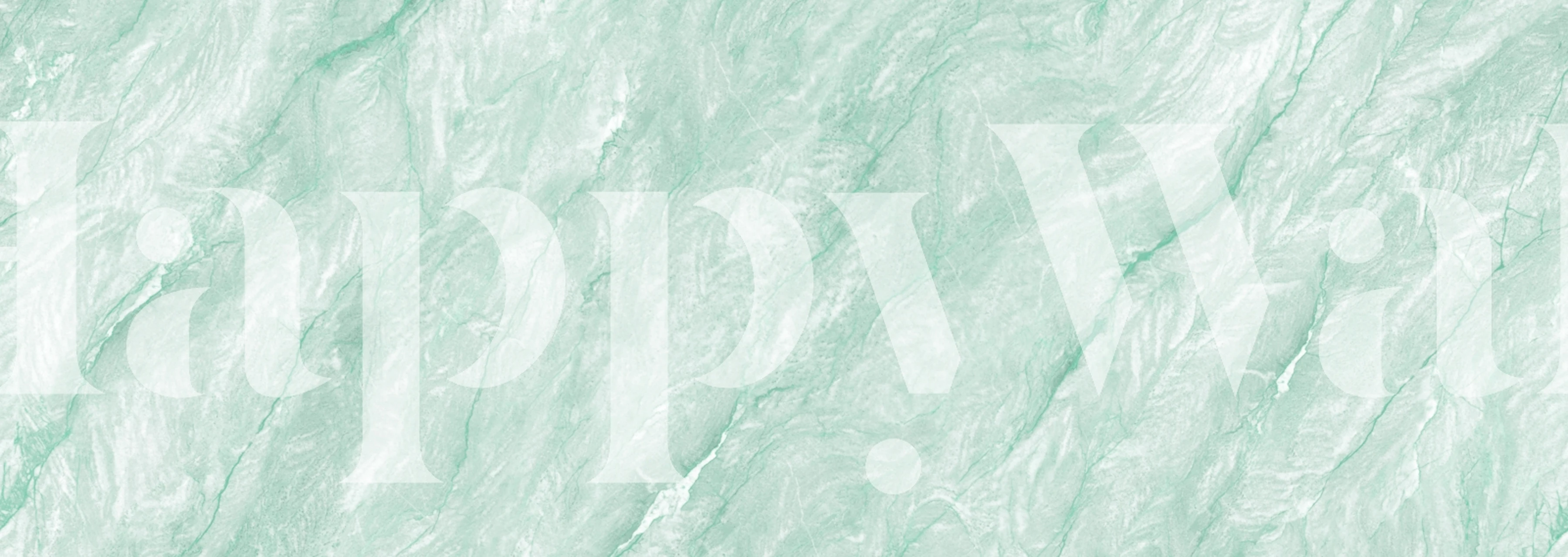 Papel tapiz Aqua Stone Elegance en una configuración de habitación