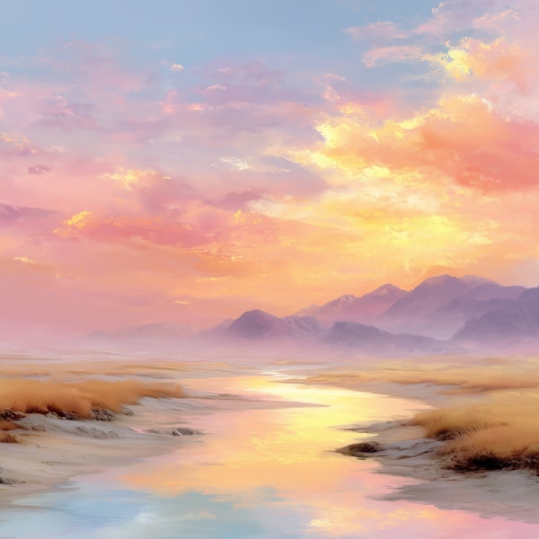 Golden Sunset Serenity