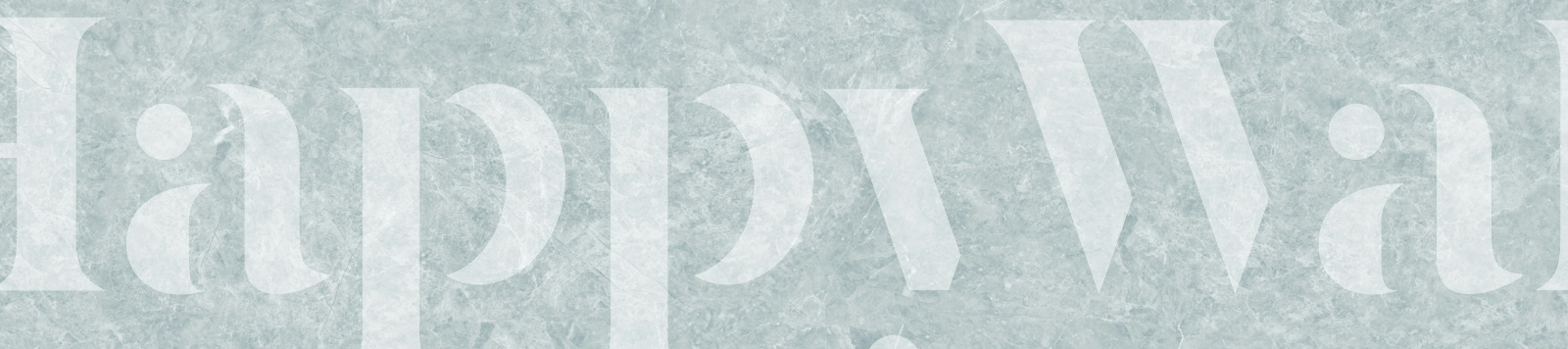 Minimal Blue Stone Surface Tapete in einem Raum