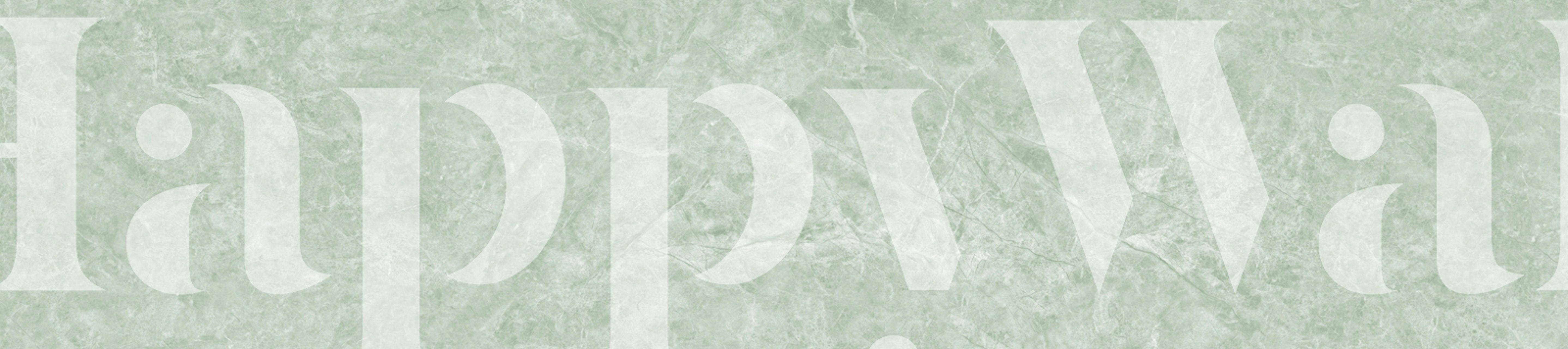 Ice Green Marble behang in een kamer