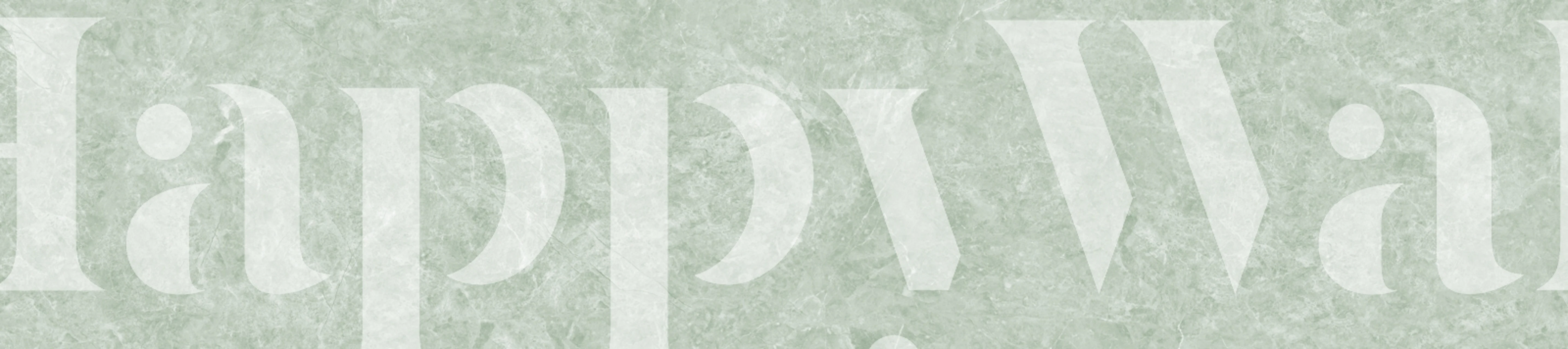 Carta da parati Green natural Stone Surface esposta nella stanza