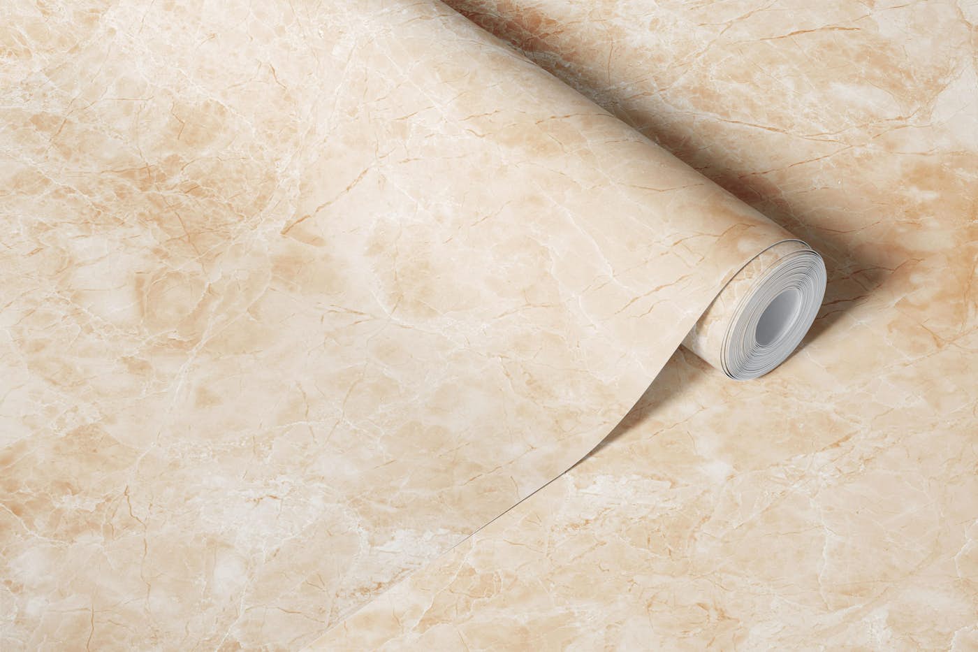 Natural Sand Beige Marble wallpaper roll