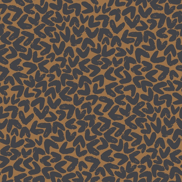 Abstract Ochre and Black Art