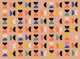 Retro Geometric Delight Cream