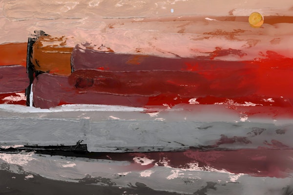 Sunset Serenity Abstract