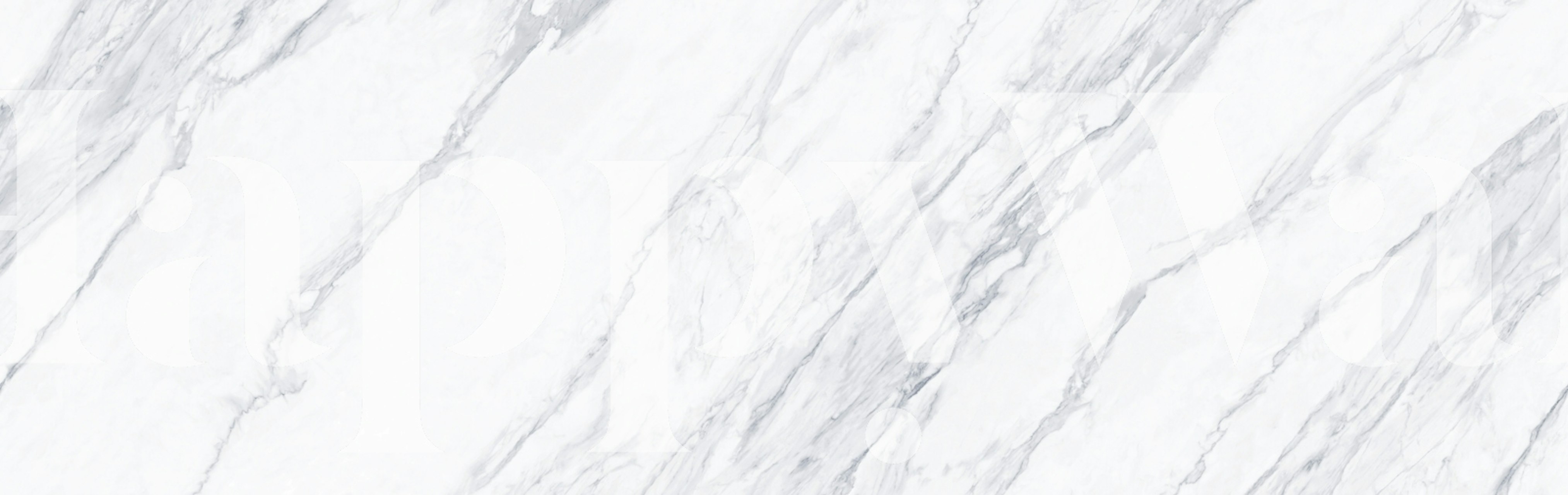 Bianco Carrara Marble wallpaper in a room