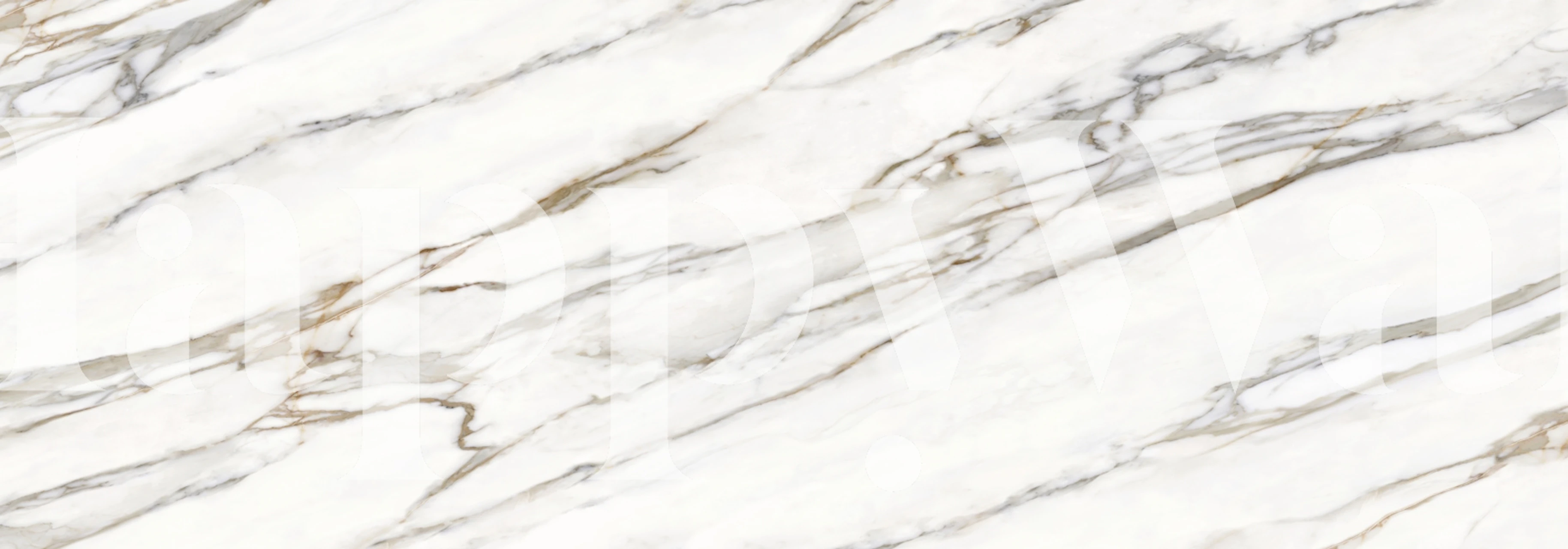 Calacatta Gold Soft Vein Marble white and gold wallpaper