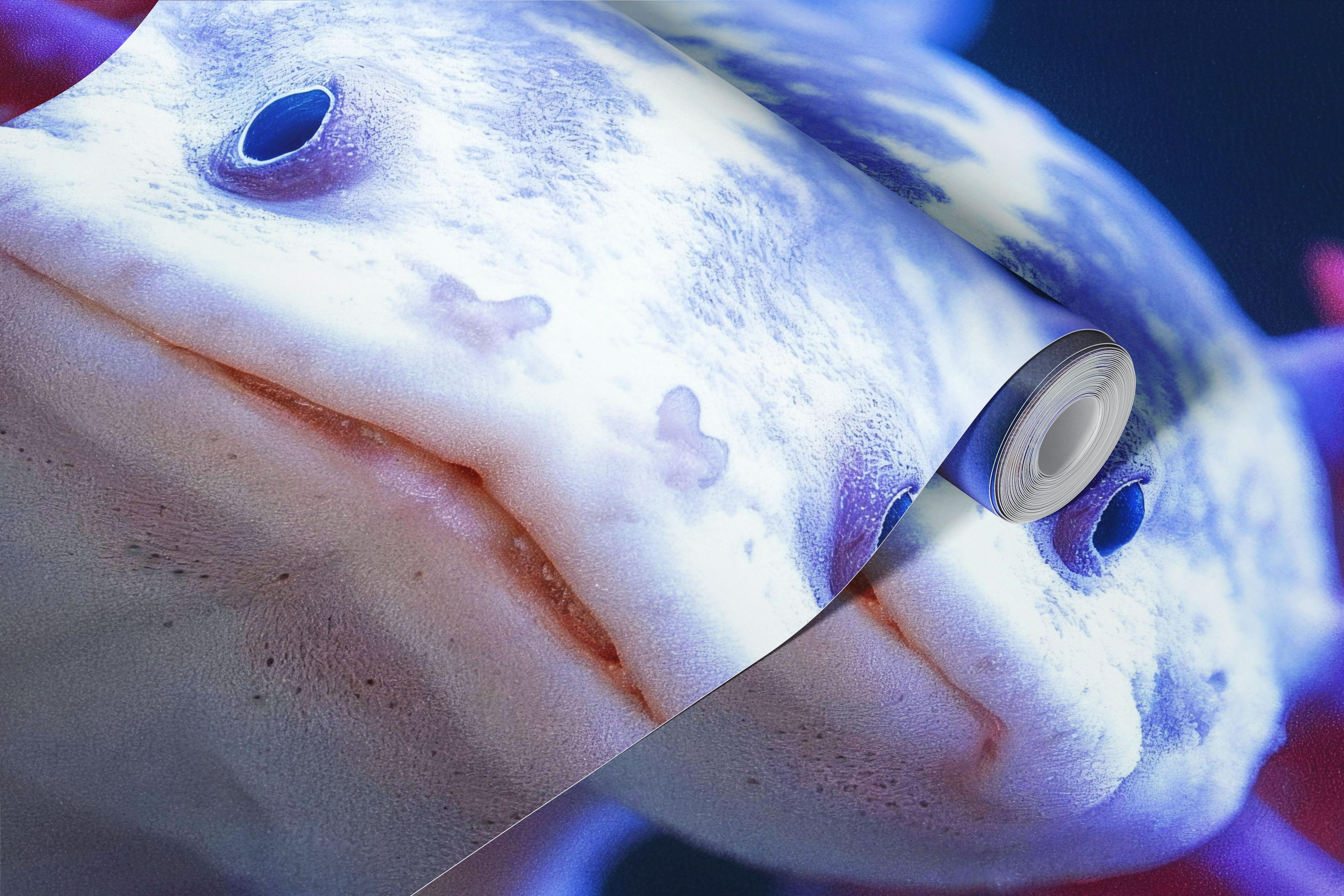 Majestic Axolotl Dream tapetti huoneessa