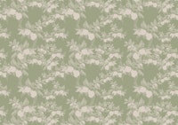 Quinces and Woodpeckers Pastel Green tapete