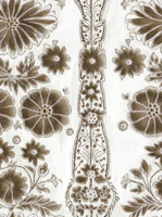 White Velvet Gold Majesty behang