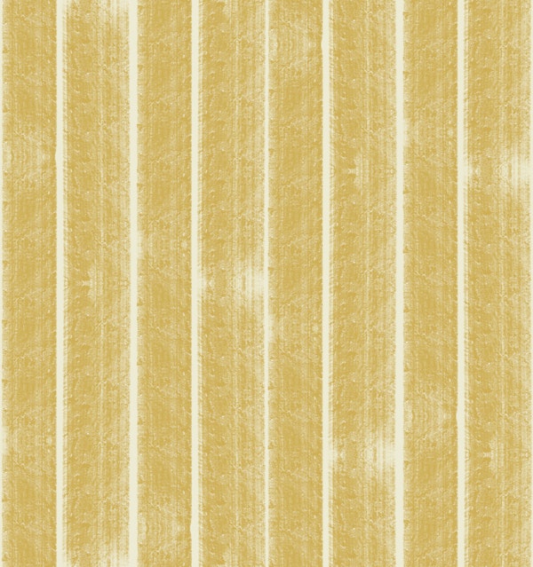 Golden Ochre Paint Stripes Handmade Lines