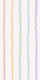 Pastel Rainbow Wavy Stripe - Kids Nursery