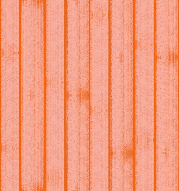 Pink and Orange Paint Stripes Handmade Lines