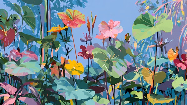 Vibrant Garden Escape