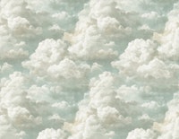 Ethereal Cloud Dancer Blue tapete