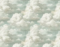 Ethereal Cloud Dancer Blue wallpaper
