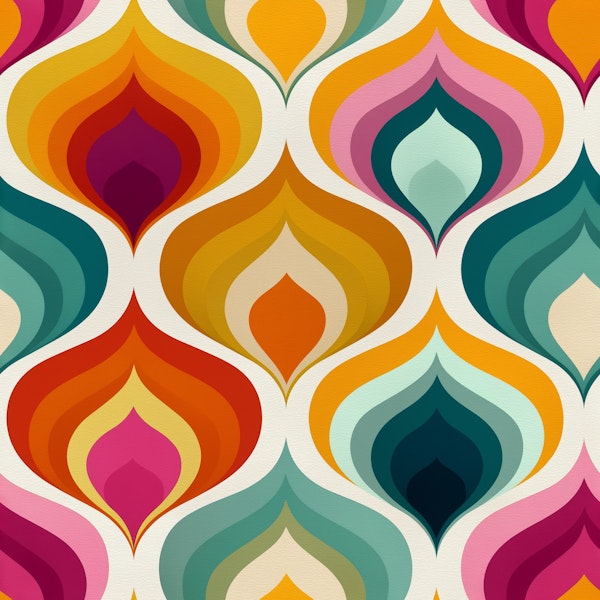 Retro Teardrop Harmony