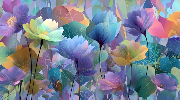 Colorful Blooming Paradise