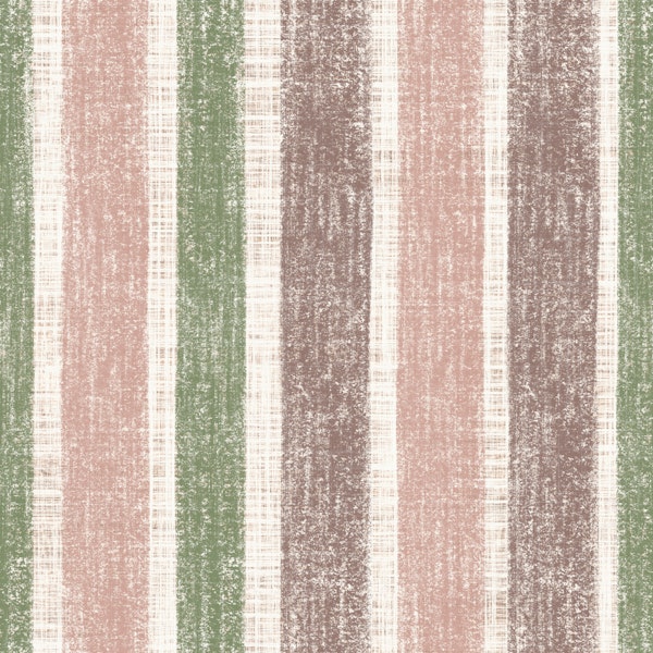 Rustic Earth Tones Cottagecore Stripes