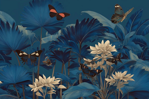 Enchanted Blue Jungle