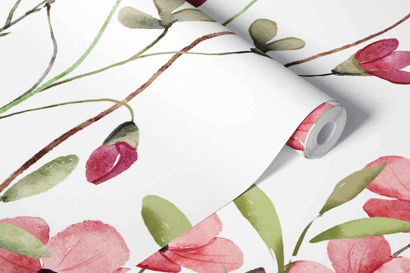 Floral paradise - lifted mural wallpaper roll