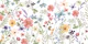 Flower paradise meadow mural