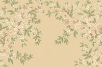 Floral Serenity Canvas tapet