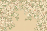 Floral Serenity Canvas tapete