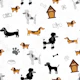 Pets dogs life - scale small - pattern