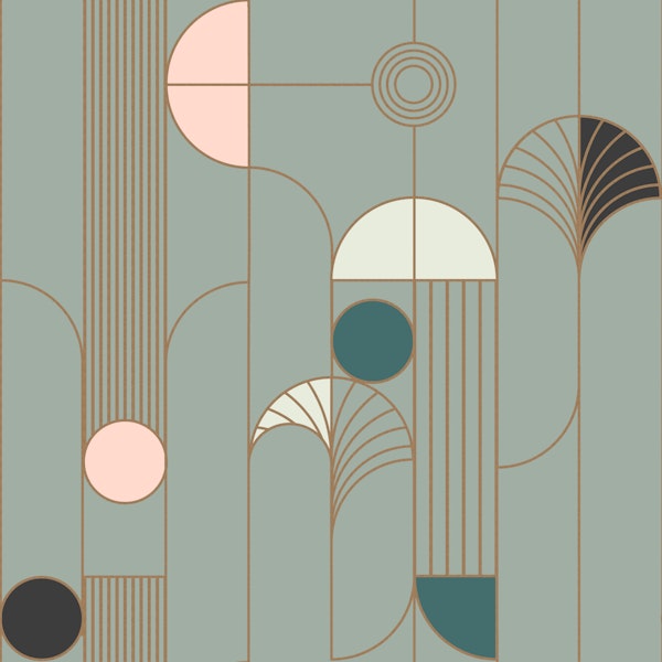 Art Deco Geometric Harmony