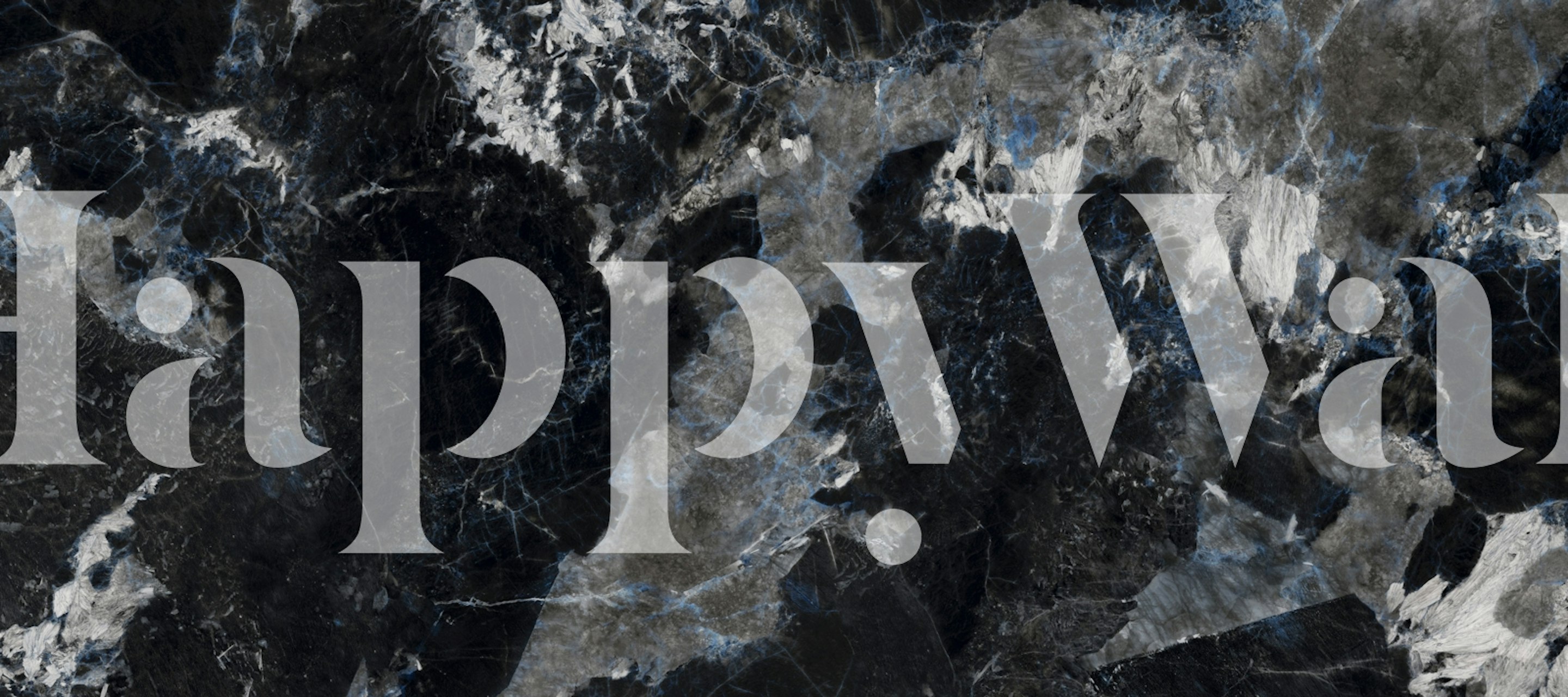 Black Natural Stone tapet