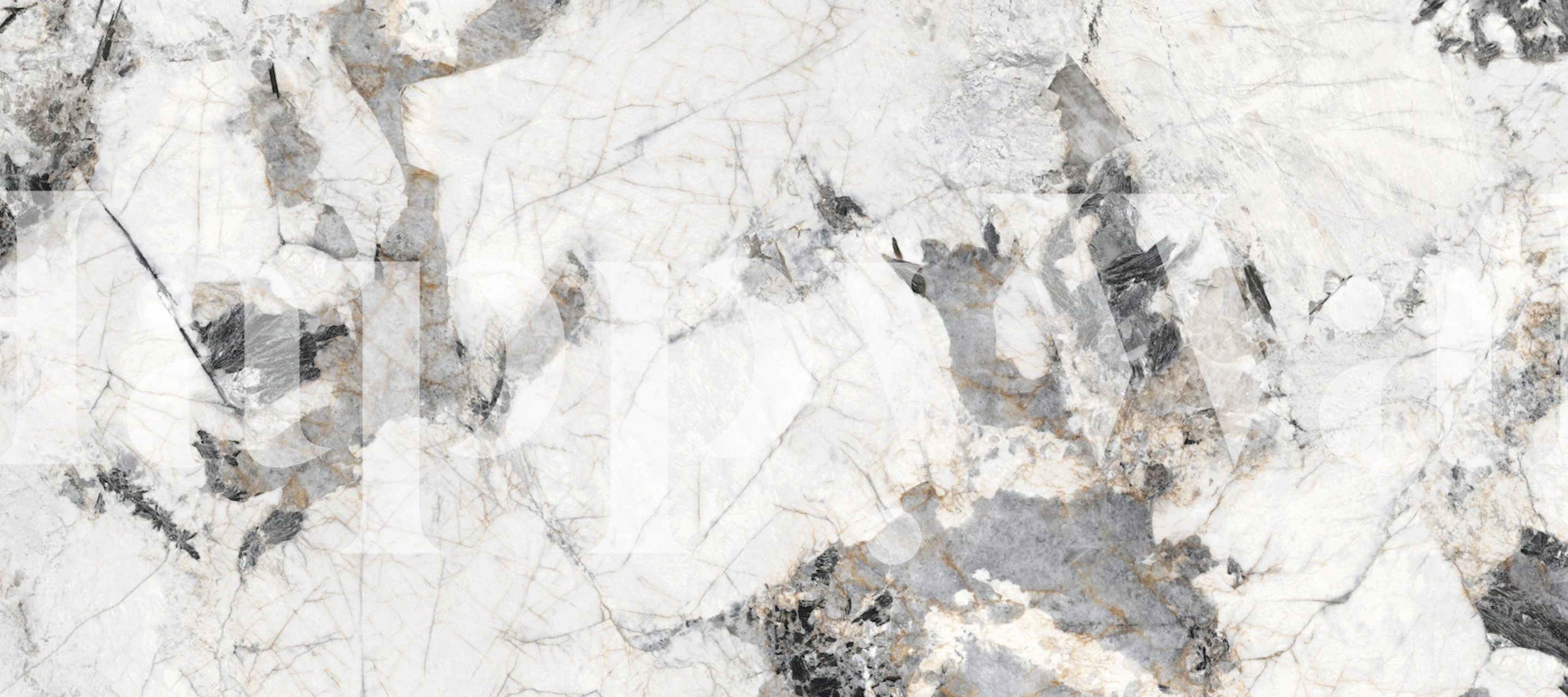 White and black marble texture wallpaper