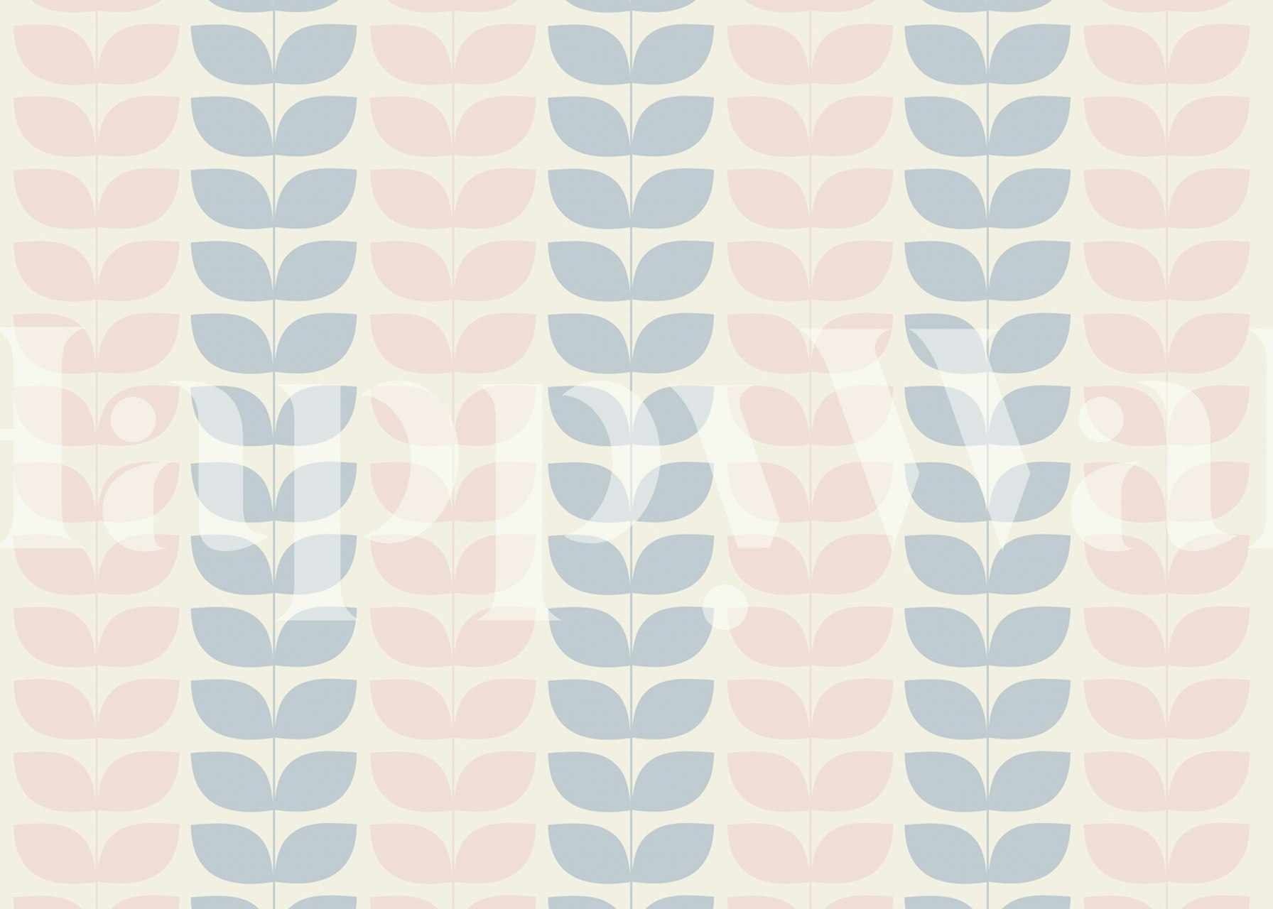 Danish Pattern Pastel σχέδιο ταπετσαρίας