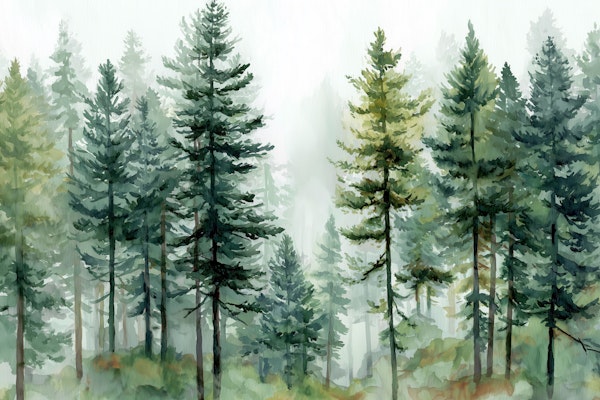 Misty Pines Tranquility