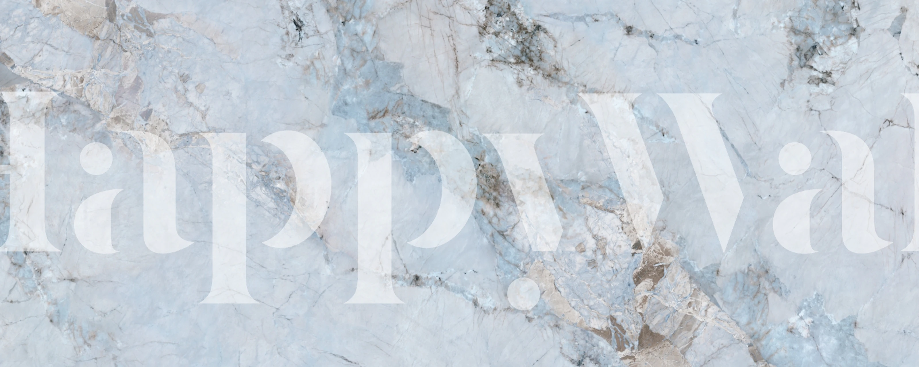 Royal Stone Marble Tapete in einem Raum