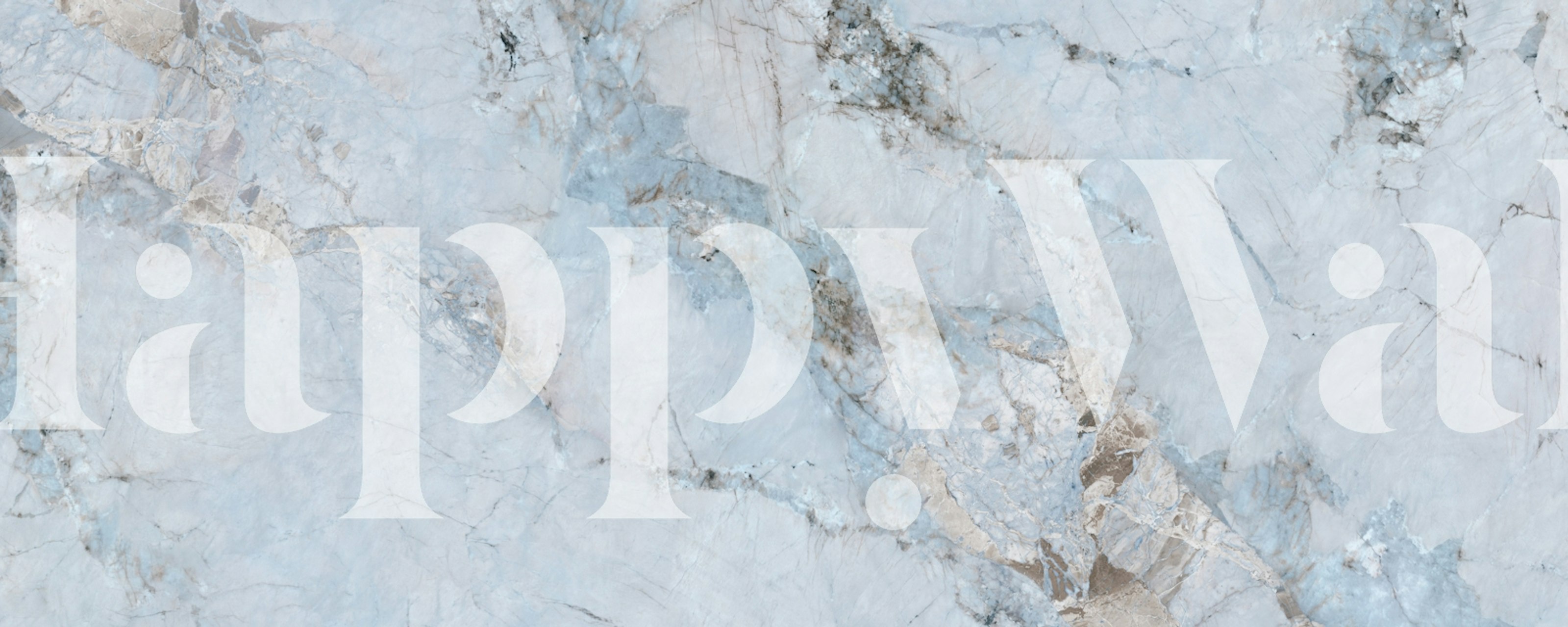 Papel pintado Royal Stone Marble en una habitación