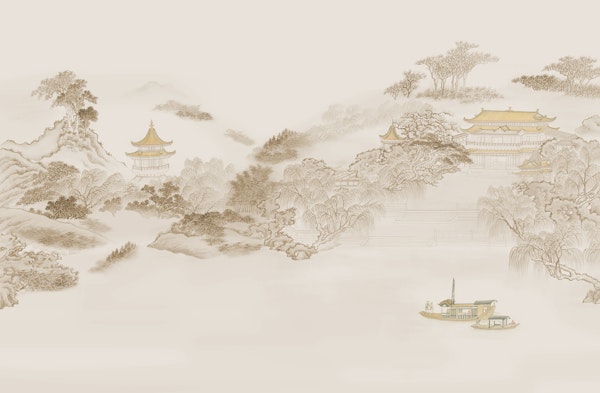 Serene Asian Landscape