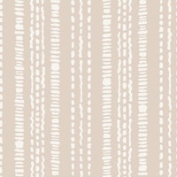 S Boho stripe neutral sand tapet